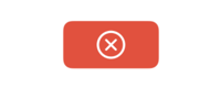 Red button with stop icon