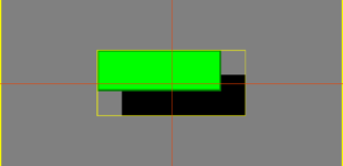 Alignment rects shown in yellow