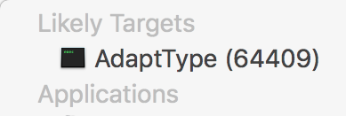 Connecting Xcode To A Running Process