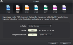 Export as PDF