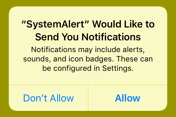 Handling System Alerts In UI Tests