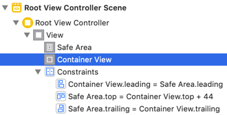 Constraints to safe area