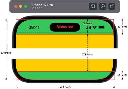 iPhone 17 Pro screen dimensions