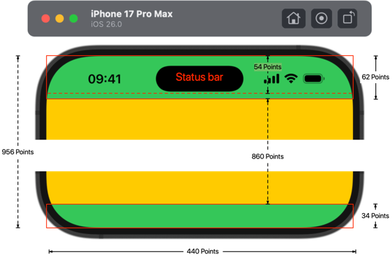 iPhone 17 Pro Max screen dimensions