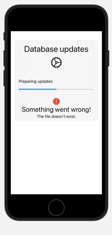 View at normal text size positioned at top of screen