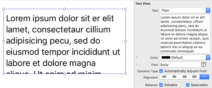Text View
