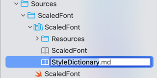 StyleDictionary.md in document catalog